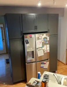 Fridge Cabinet Installation Project in Savage