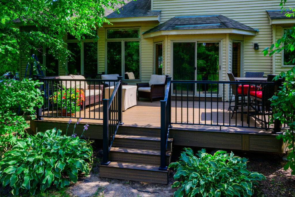 Composite Deck Installation in Rosemount — rosemount